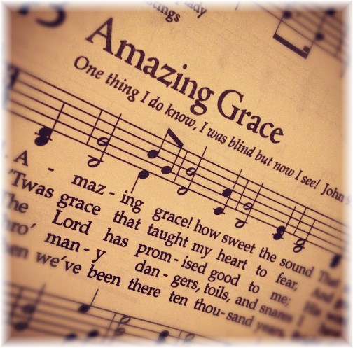 Amazing Grace hymn page