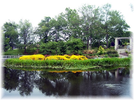 Pond at Creation Museum