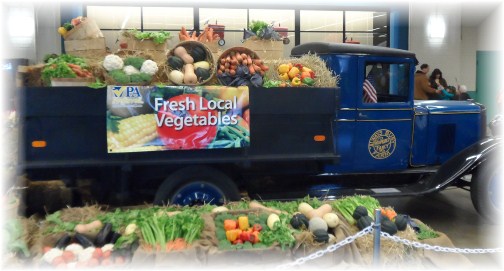 Produce truck at 2013 Pennsylvania Farm Show
