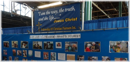 Christian witness at 2013 Pennsylvania Farm Show