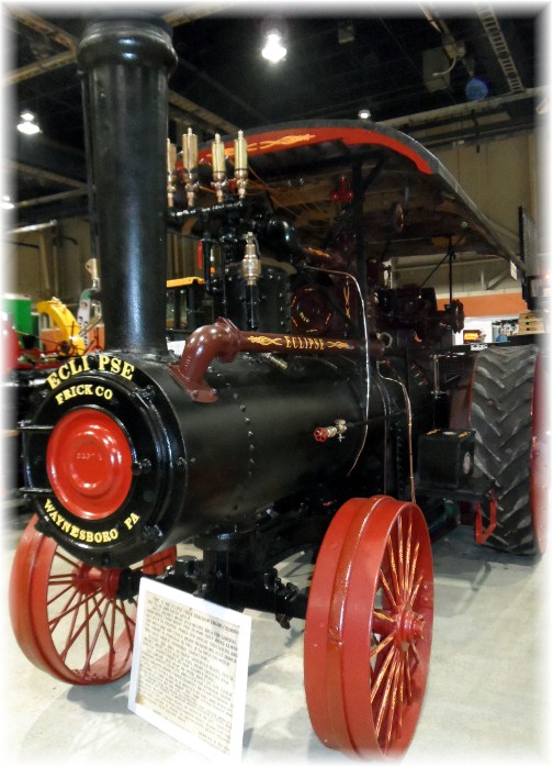 Frick steam tractor at 2013 Pennsylvania Farm Show