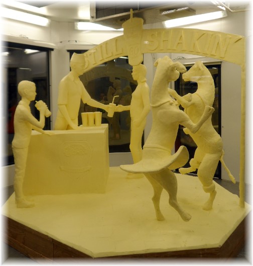 2014 Pennsylvania Farm Show butter sculpture