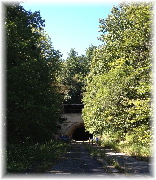 Pennsylvania turnpike abandoned tunnel 9/7/14