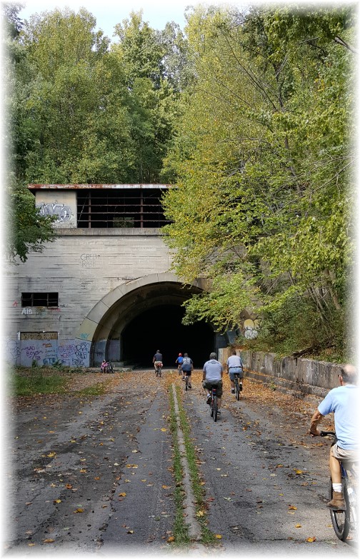 Abandoned Pennsylvania Turnpike tunnel entrance 9/10/16