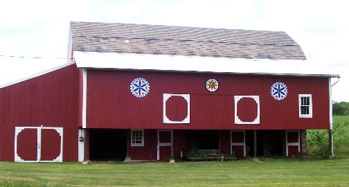 Berks County PA red barn7/1/11