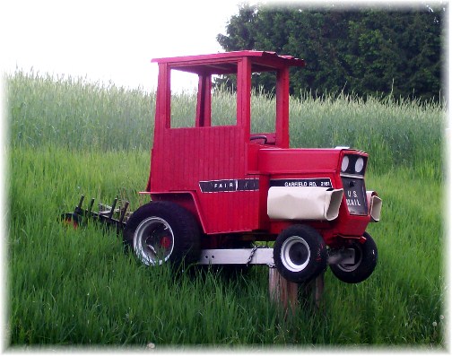 Rural mailbox in Berks County PA