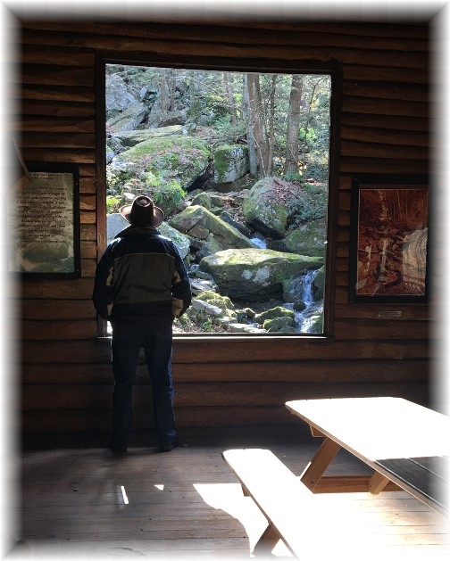 Interior of Bordner Cabin in Swatara State Park 10/31/17