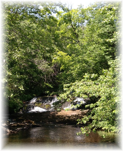 Buttermilk Falls along Delaware Water Gap 5/29/15