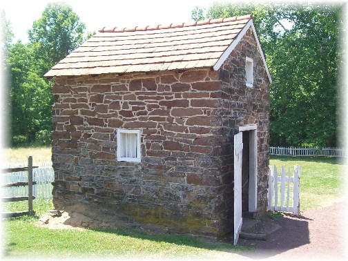 Daniel Boone Homestead smokehouse