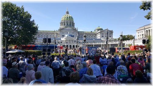 Decision America prayer rally, Harrisburg, PA 9/15/16