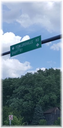 Easy Street sign near Bloomsburg, PA 6/28/17