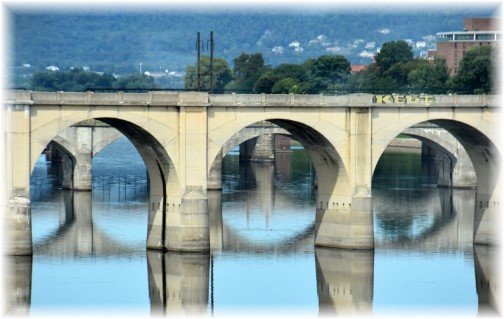 Bridge over Susquehanna River in Harrisburg, PA (photo by Doris High)