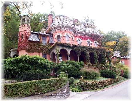 Harry Packer mansion in Jim Thorpe, PA