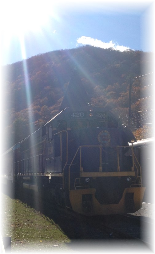Train in Jim Thorpe, PA 11/2/14