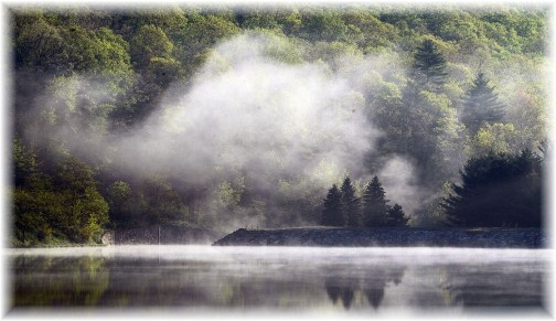 Poe Valley Lake, Centre County, PA (photo by Greg Schneider)
