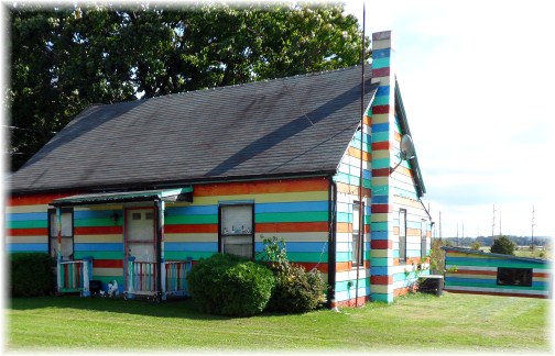 Striped house