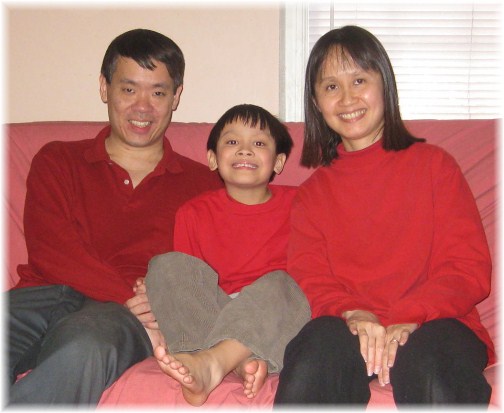 Lee family Christmas 2011