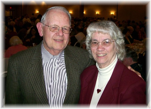 Charlie and Hazel Sensenig at TFC Banquet 3/26/11