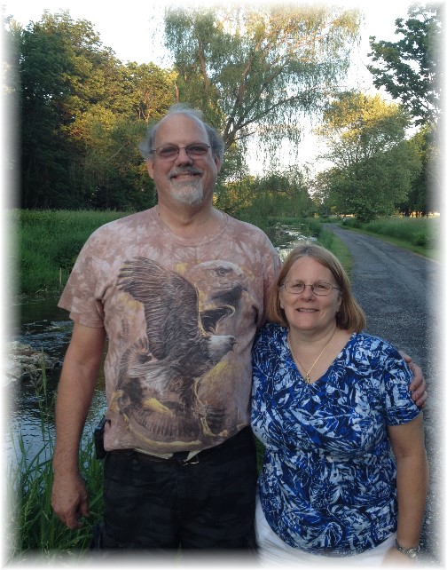 Chris and Gena by Donegal Creek 6/5/14