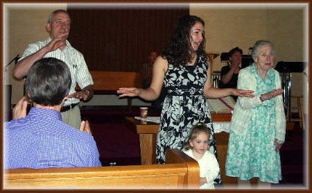 Four generations proclaiming God's love