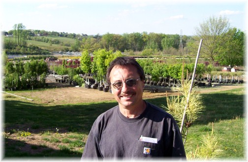Keith Rodrigues, farm chaplain at Eaton Farms