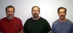 Mel, John, and Linsford Kurtz