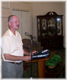 Larry Kester preaching 7/19/09