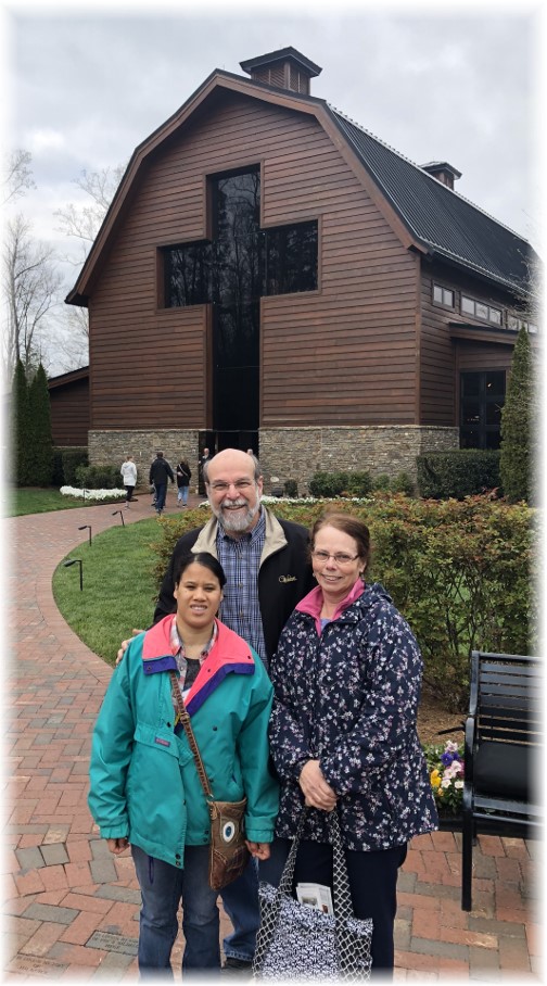 With Matangelos at Billy Graham Library 3/19/18