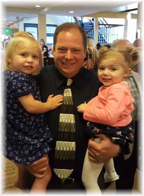 Mike Diehl with granddaughters 5/7/17