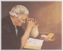Praying woman