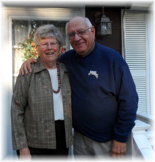 Jim and Dorothy Schmidt 11/14/12