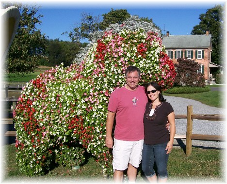 Tom & Marsha Neizmik at the Cherry Crest Farm 10/8/10