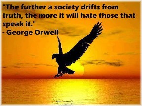 George Orwell quote on truth
