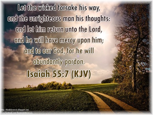 Isaiah 55:7