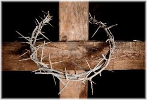 Crown of Thorns on Cross