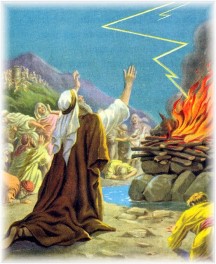 Elijah on Mount Carmel