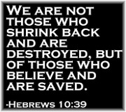 Hebrews 10:39