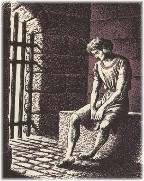 Joseph in prison