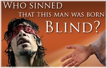Man born blind