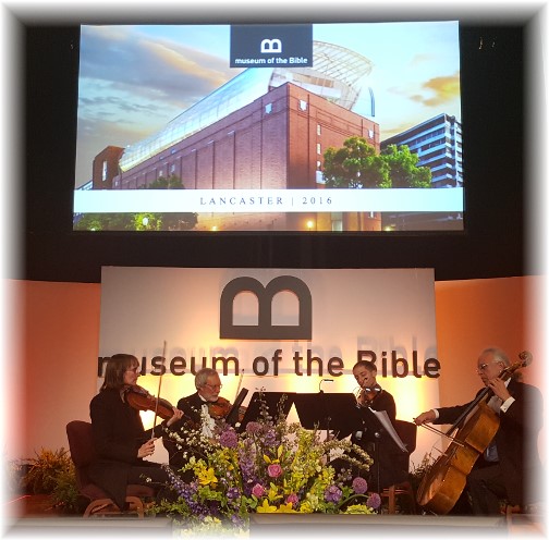 Museum of the Bible presentation (Lancaster Bible College, Lancaster 5/16/16)