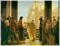 Pilate, pleasing the crowd