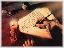 Prophet writing