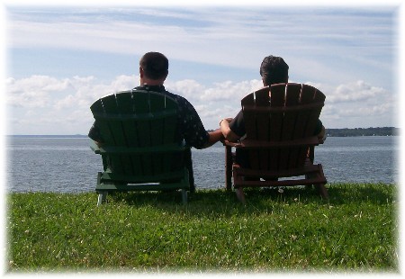 Looking over Chesapeake Bay