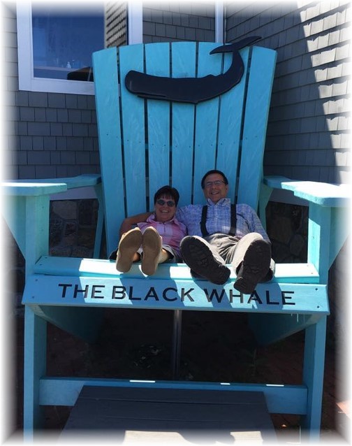 Black Whale chair, New Bedford, MA 6/18/16