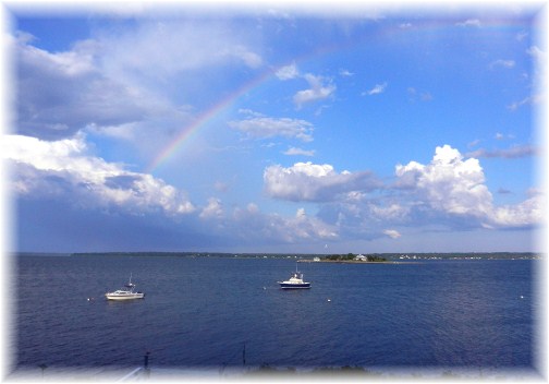 Cape Cod rainbow (photo by John Shields)