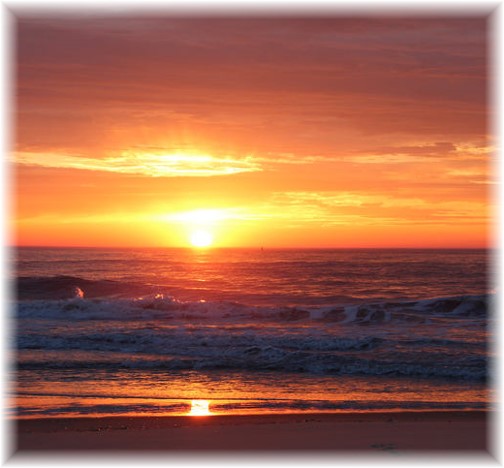 Ocean City MD sunrise (photo by Duke)