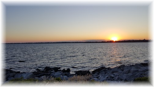 Sunset from Sachuest Point, Rhode Island 6/17/16