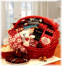 Valentine's Day gift basket