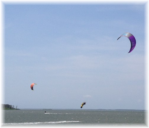 Assateague Island parasailing