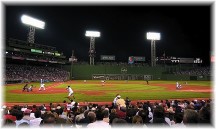 Red Sox game at Fenway Park